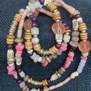 Chico’s Beaded Long Necklace